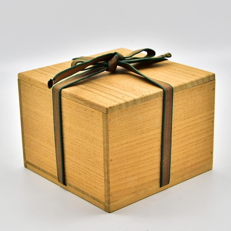 松阪萬古焼 松古窯 佐久間勝山作 火入 ひいれ 茶道具 陶器 箱